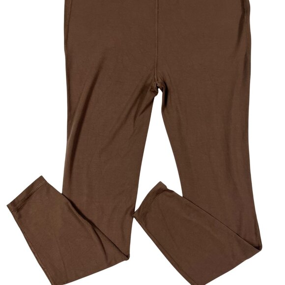 MEDIUM Gap Body Studio Brown Long Bodysuit Cami Leggings Athletic Dance Leotard - Picture 6 of 9